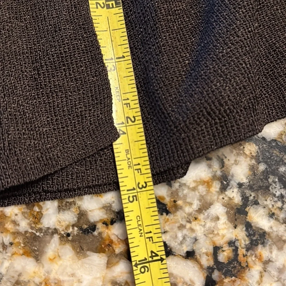 Ann Taylor Brown Shrug with Shawl Collar